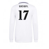 Real Madrid Lucas Vazquez #17 Fotballklær Hjemmedrakt 2022-23 Langermet